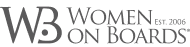 women on boards logo